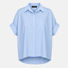 J by J 8504-3 Oversized Shirt Sky Blue