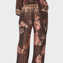 Neo Noir Lunet Botanical Border Pants Black