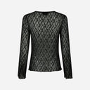 Neo Noir Matria Lace Blouse  Black