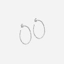 Enamel E480S Organic Arena Medium Hoops Sølv