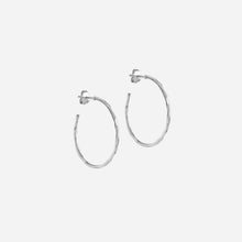Enamel E480S Organic Arena Medium Hoops Sølv