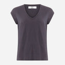 COSTER COPENHAGEN CCH1101 V-NECK T-SHIRT 502 NIGHT SKY BLUE