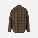 Coster Copenhagen Alia Loose Shirt Golden Brown Check