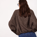 Co Couture SachaCC Balloon Jacket Dark Brown