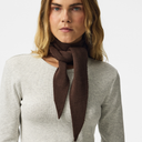 Pieces PCKomma Triangle Scarf Hot Fudge