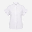 J By J 2125 SS Cotton Shirt White