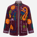 J By J Embroidery Unique Jacket No. 15 Purple