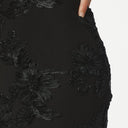 Neo Noir Tiranna Big Flower Mesh Dress Black