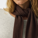Pieces PCKomma Triangle Scarf Hot Fudge