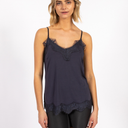 Coster Copenhagen CCH1004 Rosie Lace Top 502 Night Sky Blue