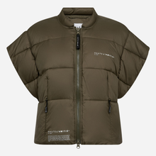 Haute L'Amitié Mount Puffer vest i army grøn-1