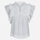 Neo Noir Jayla S Voile Top Hvid