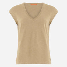 Coster Copenhagen CCH1101 V-Neck T-Shirt 307 Warm Sand