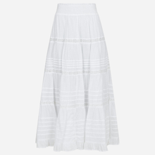 Neo Noir Felicia S Voile Skirt Hvid