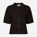 Neo Noir Cunna Knit Blouse Dark Brown