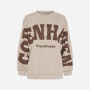 Marta Du Chateau MdcHibiscus Sweatshirt Beige