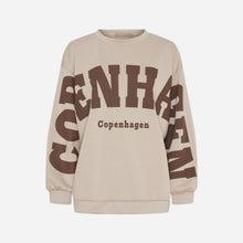 Marta Du Chateau MdcHibiscus Sweatshirt Beige