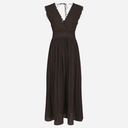 Neo Noir Arista Lace Dress Dark Brown