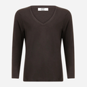 Coster Copenhagen CCH1105 Long Sleeve V-Neck T-Shirt 100 Black