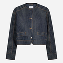 Co Couture SiggaCC Stripe Jacket Denim Blue