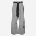 Haute L'Amitié Maxi Split Tie Pant Grey Melange