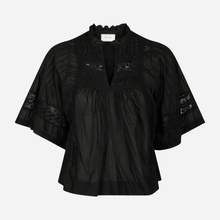 Neo Noir Siama S Voile Blouse Black