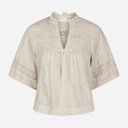 Neo Noir Siama S Voile Blouse Ivory