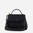 Pourchet Paris 25096 Cowhide Leather Bag Noir