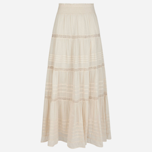 Neo Noir Felicia S Voile Skirt Ivory