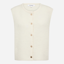 Co Couture JaideCC Vest Knit Off White
