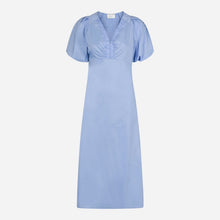 Neo Noir Illana Poplin Dress Sky Blue