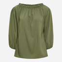 Marta Du Chateau MdcJuniper bluse i army grøn-1