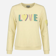 Rosas Is-Multi Double Love Sweatshirt Palm Yellow