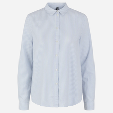 Pieces PCIrena LS Oxford Shirt Noos Bright White Stripes
