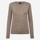 Hype The Detail 650-14-4 HTD Tee L/S Cashmere-Blend Sand