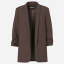 Pieces PCBosella 3/4 Pinstripe Blazer Noos Hot Fudge