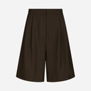 Neo Noir Nika Structure Shorts Dark Brown