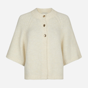 Neo Noir Benuta Fluffy Knit Cardigan Off White