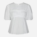 Neo Noir Kiril S Voile Blouse White