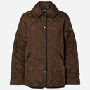 Pieces PCEmily Short Quilted Jacket Hot Fudge