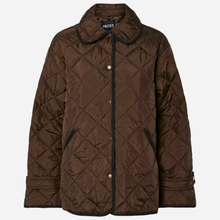 Pieces PCEmily Short Quilted Jacket Hot Fudge