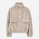 Co Couture CasioCC Teddy Jacket Light Grey