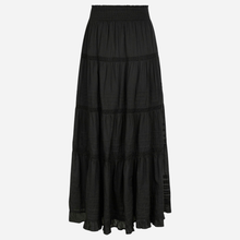 Neo Noir Felicia S Voile Skirt Black