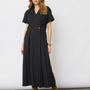 Co Couture ElaraCC Wrap SS Dress Black