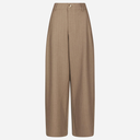 Neo Noir Essiall Pinstripe Pants Taupe