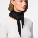 Pieces PCKomma Triangle Scarf Black