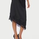 Neo Noir Fiora Lace Skirt Black