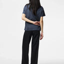 Pieces PCRia SS Solid Tee Noos Ombre Blue - J BY J Fashion