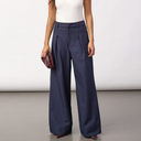 Co Couture LunaCC Pleat Pant Navy