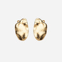 Enamel Maia Large E387G Studs Gold